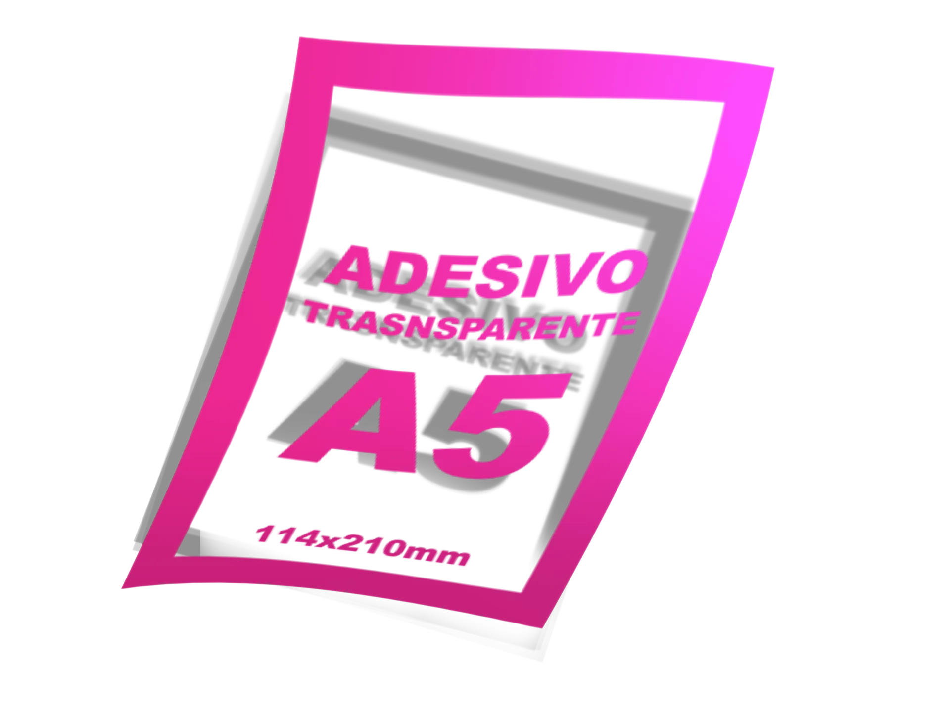 Adesivo em Vinil A5