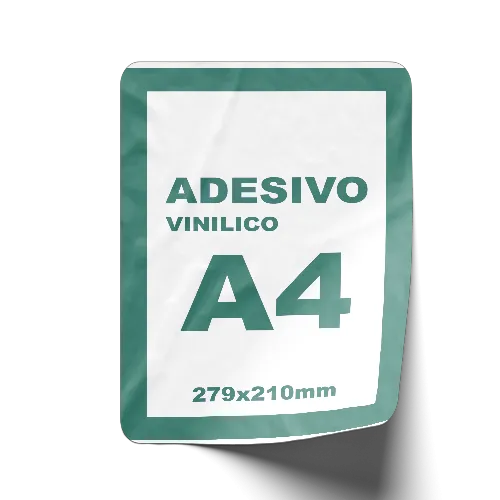 Adesivo em Vinil A4