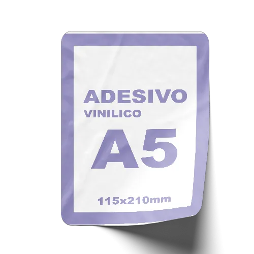 Adesivo em Vinil A5