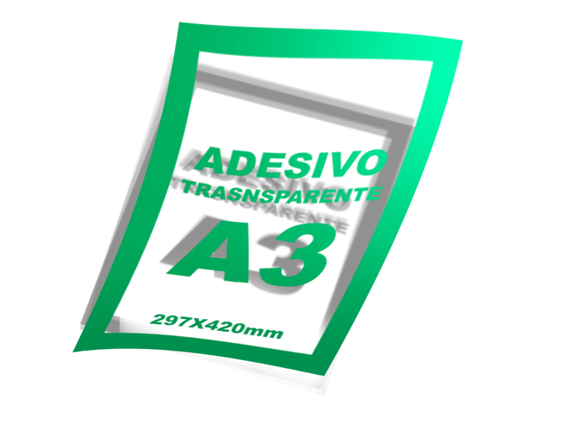 Adesivo em Vinil A3